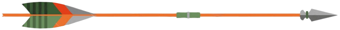 Arrow used to highlight sentence 